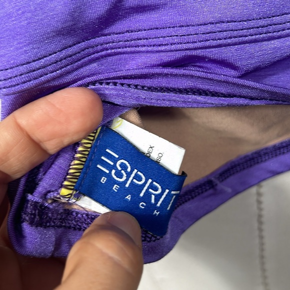 Esprit Tank Top and Bottom Lilac Bikini Set size small - Picture 8 of 12